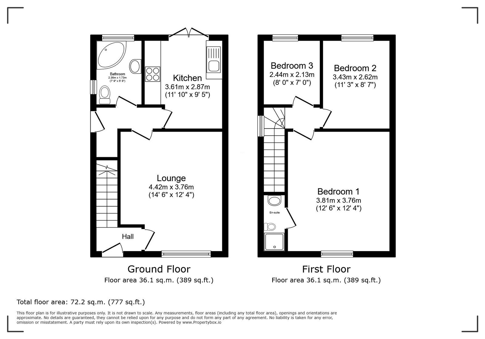 1, Oakleigh Road, Horsham floorplan