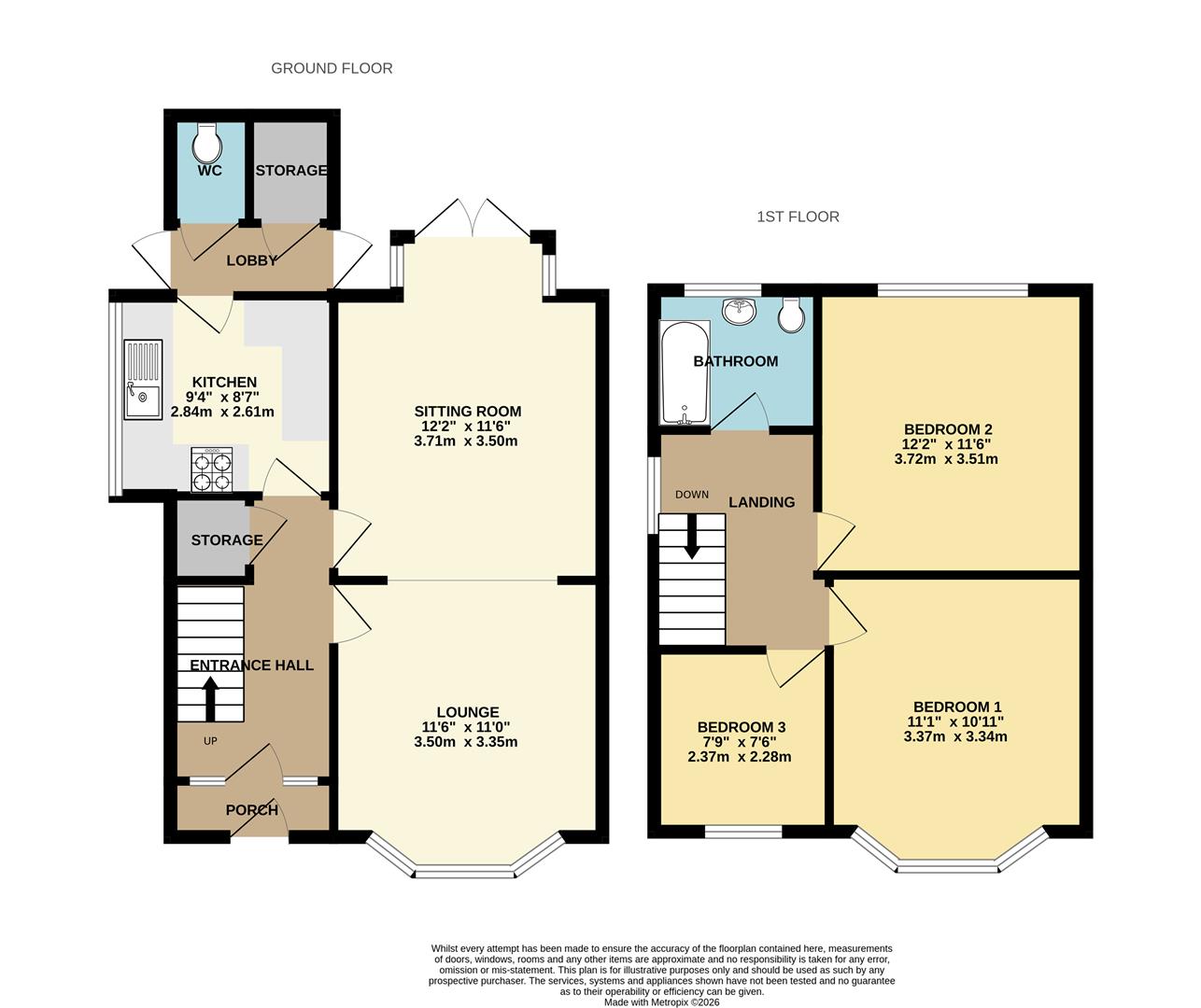 238, Abbey Lane, Leicester floorplan