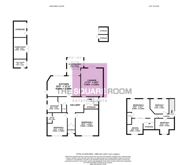 West Drive, Cleveleys floorplan