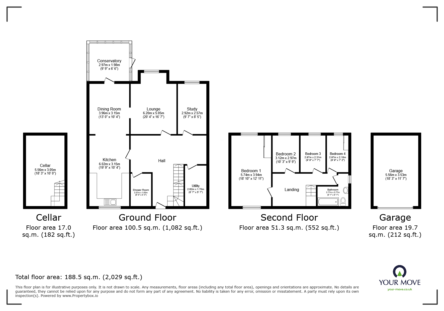 204, Tockholes Road, Lancashire floorplan