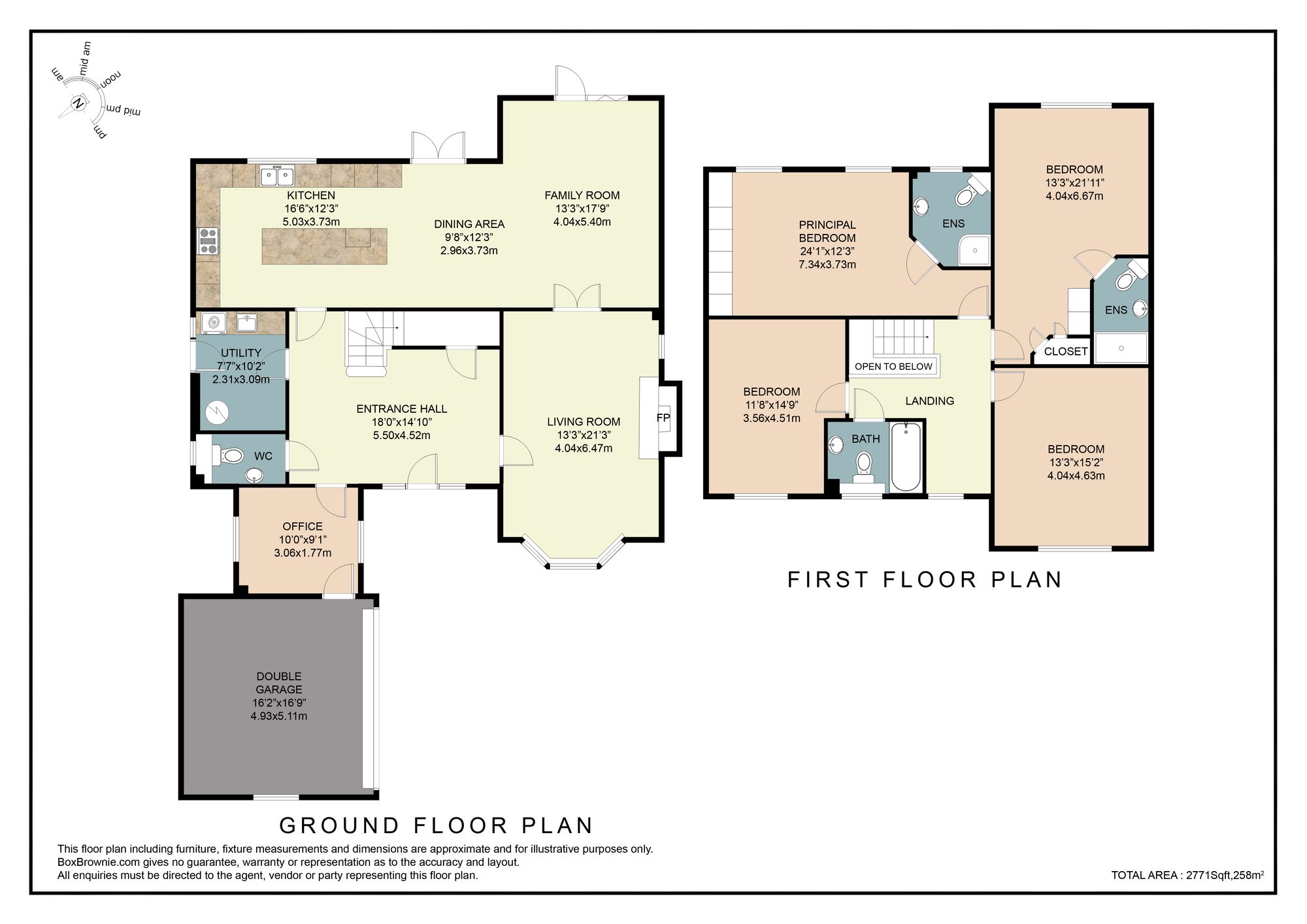 Grey Gables Plough Road, Droitwich floorplan