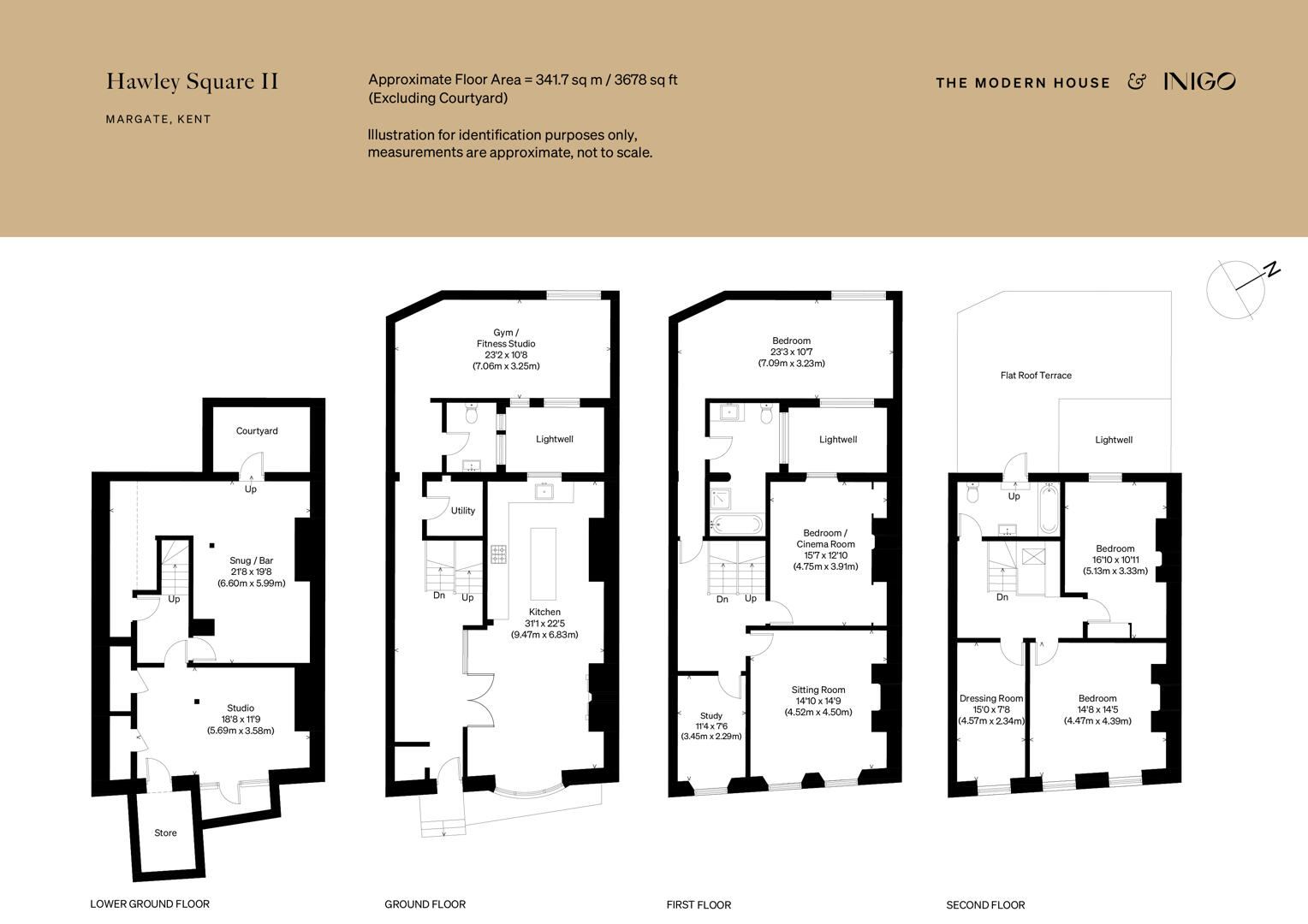 42, Hawley Square, Margate floorplan