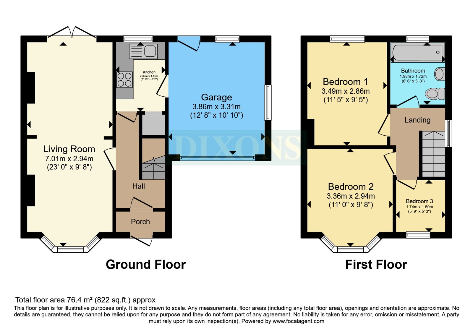 62, Glenwood Road, West Midlands floorplan