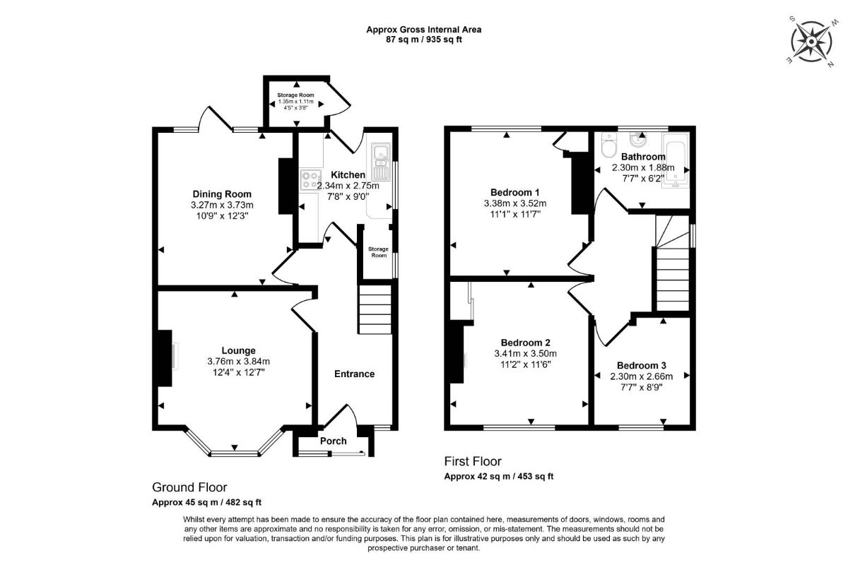 46, Adrian Road, Abbots Langley floorplan