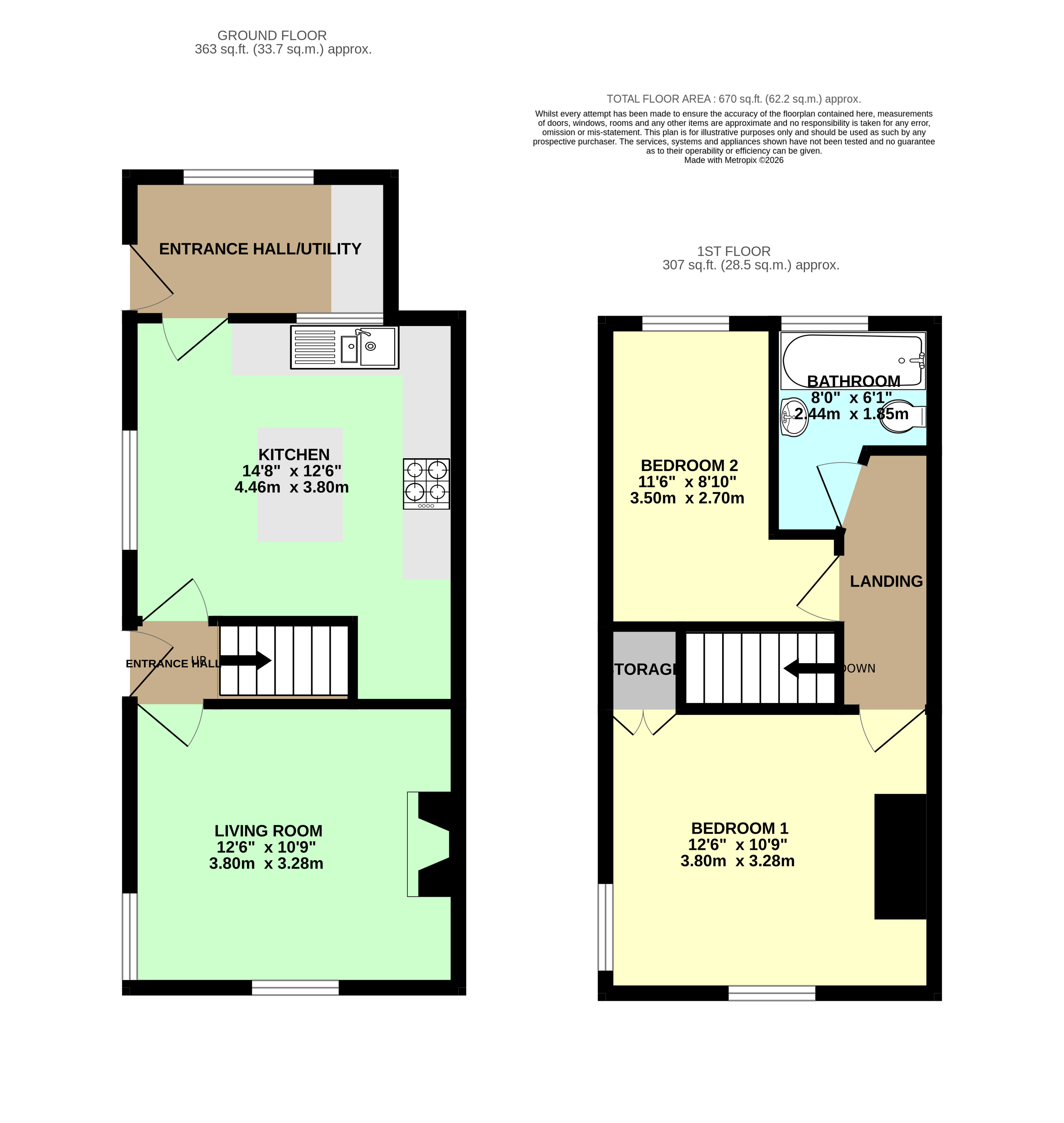 61, Leeds Road, Leeds floorplan
