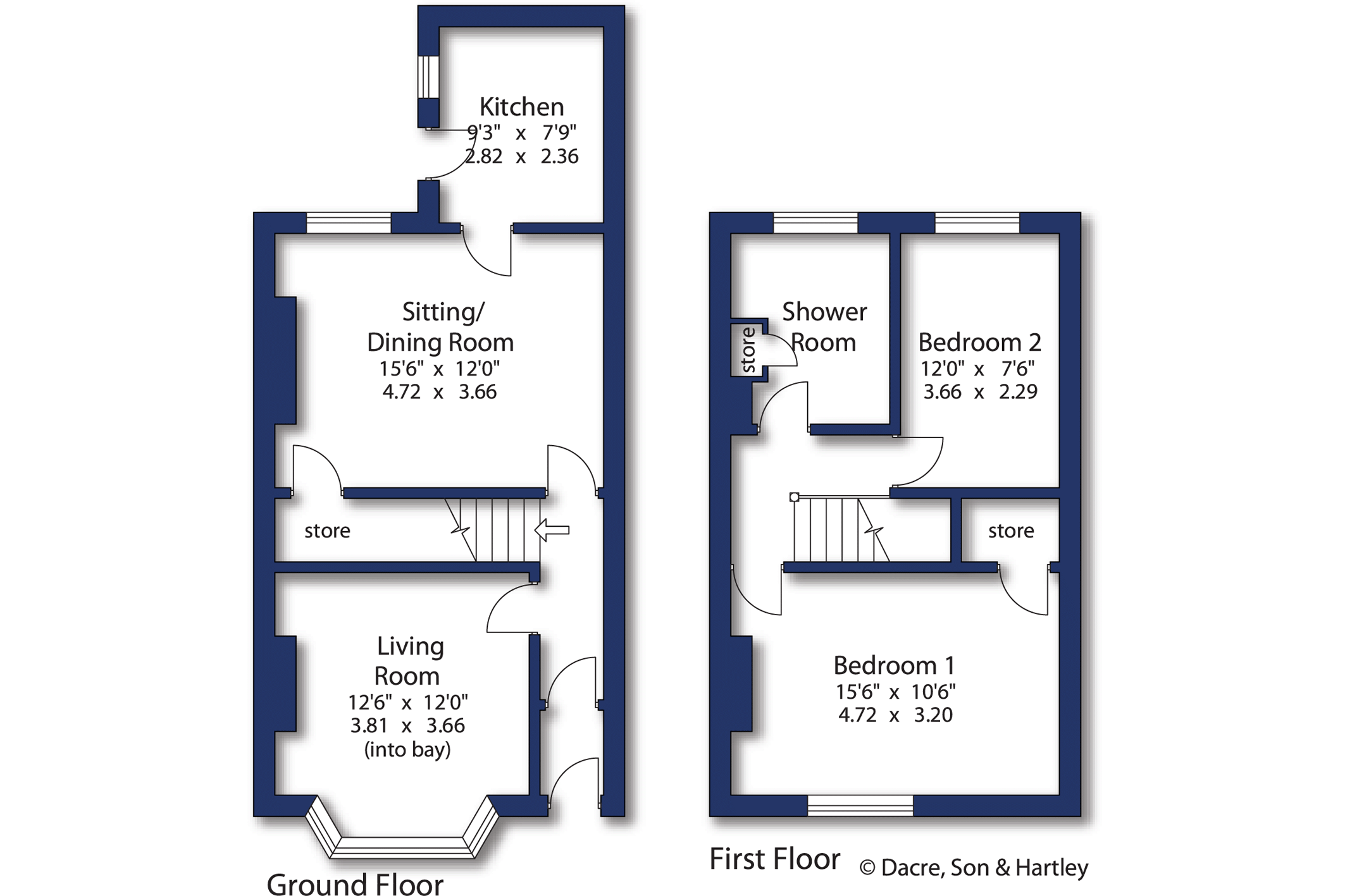 18, Ward Street, North Yorkshire floorplan