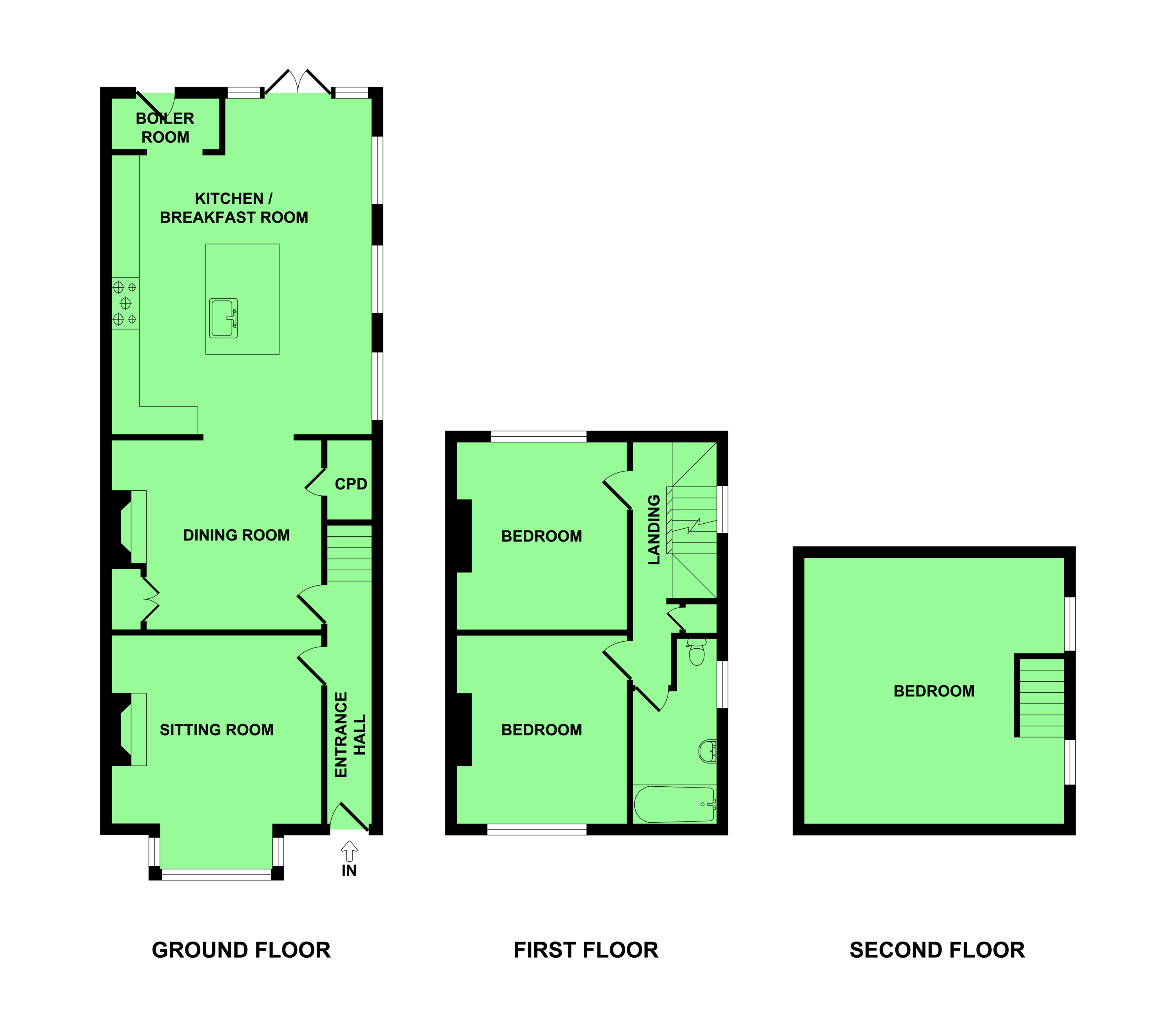 Bramleys, 6, Bulmer Lane, Great Yarmouth floorplan