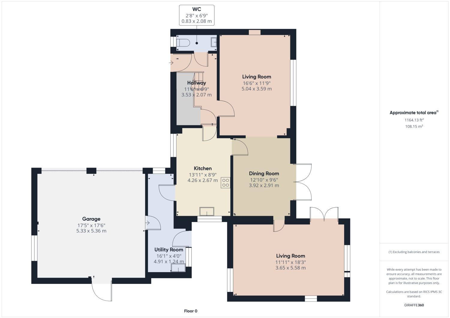 17, Privet Road, Bordon floorplan
