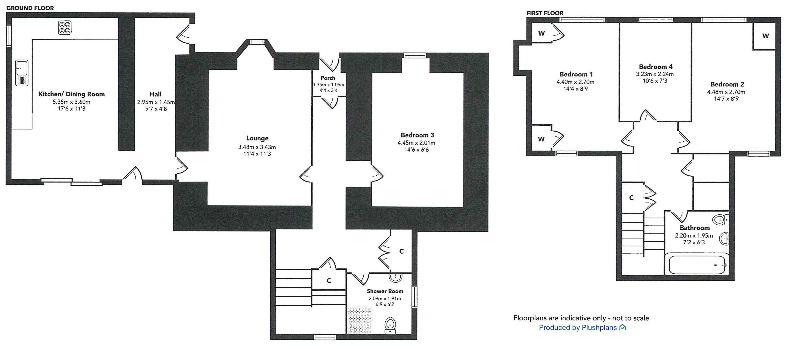 Sunnybrae, Fairway Drive, Minnigaff floorplan