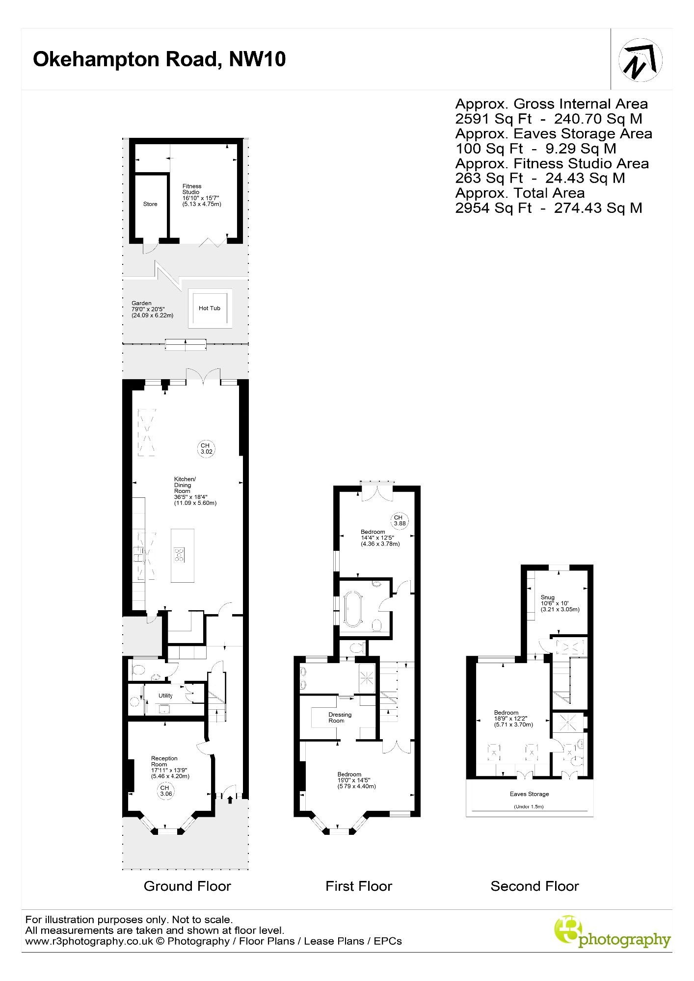 29 Okehampton Road, London floorplan
