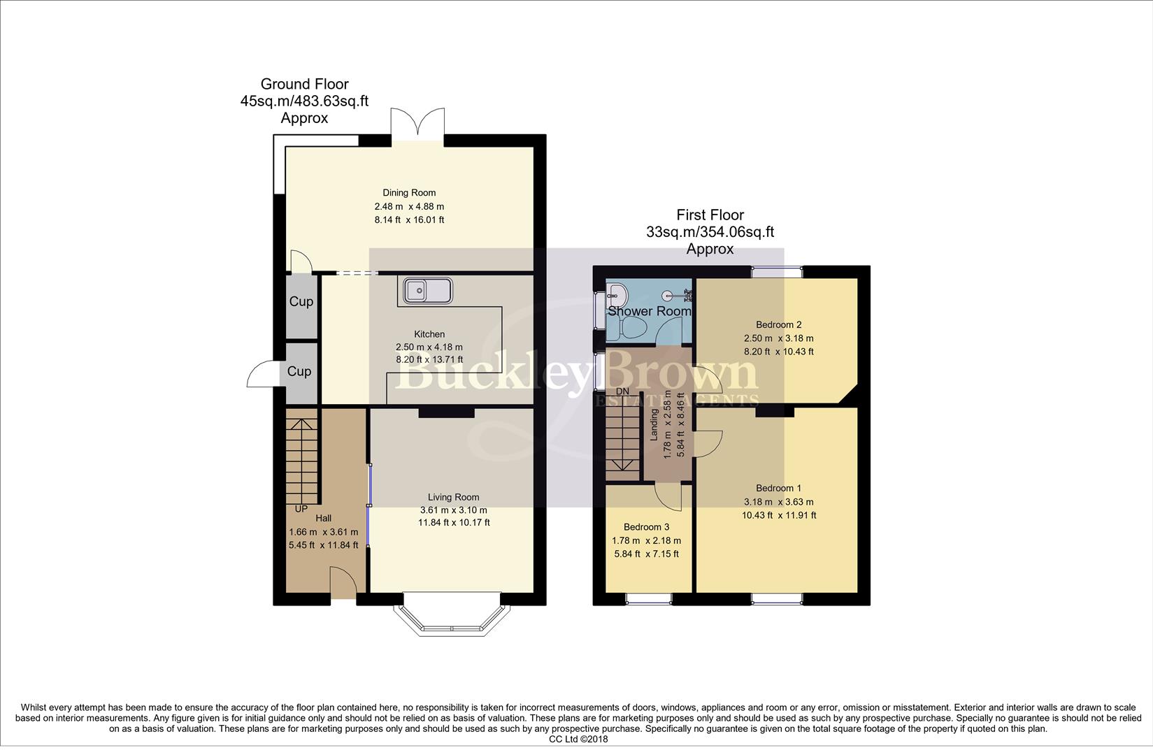 48, Crompton Road, Mansfield floorplan