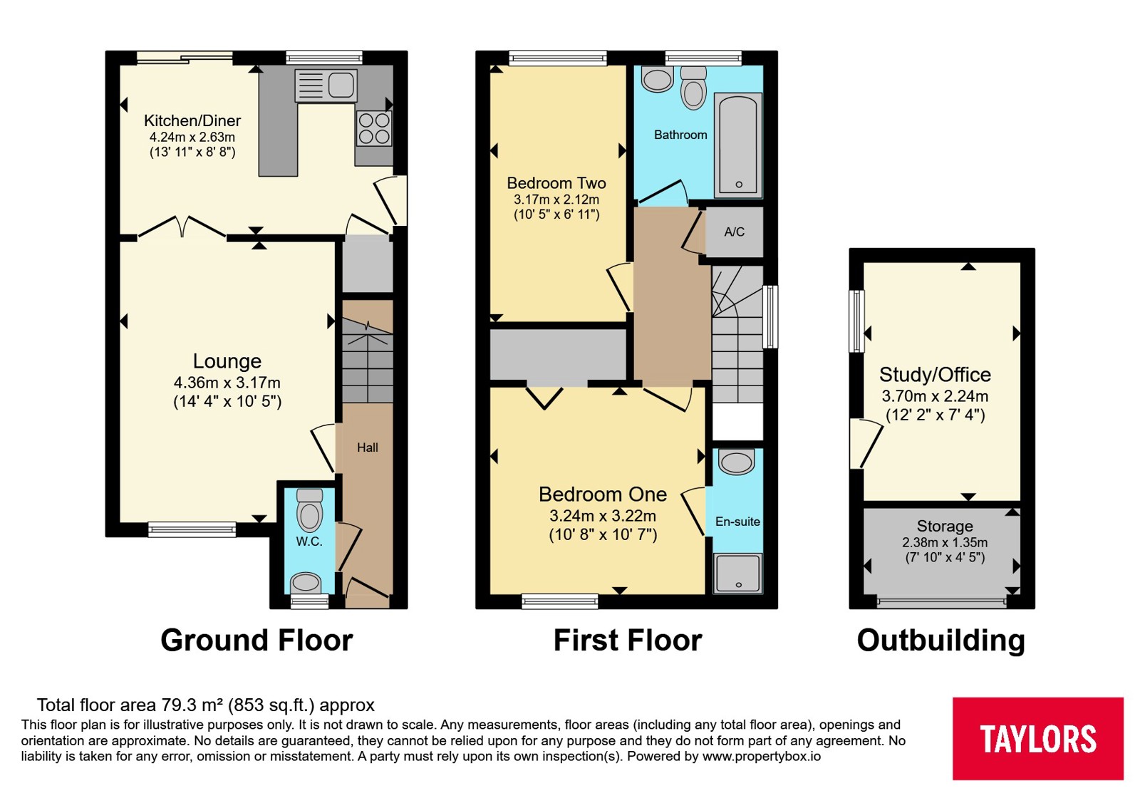 16, Wood Close, Bedford floorplan