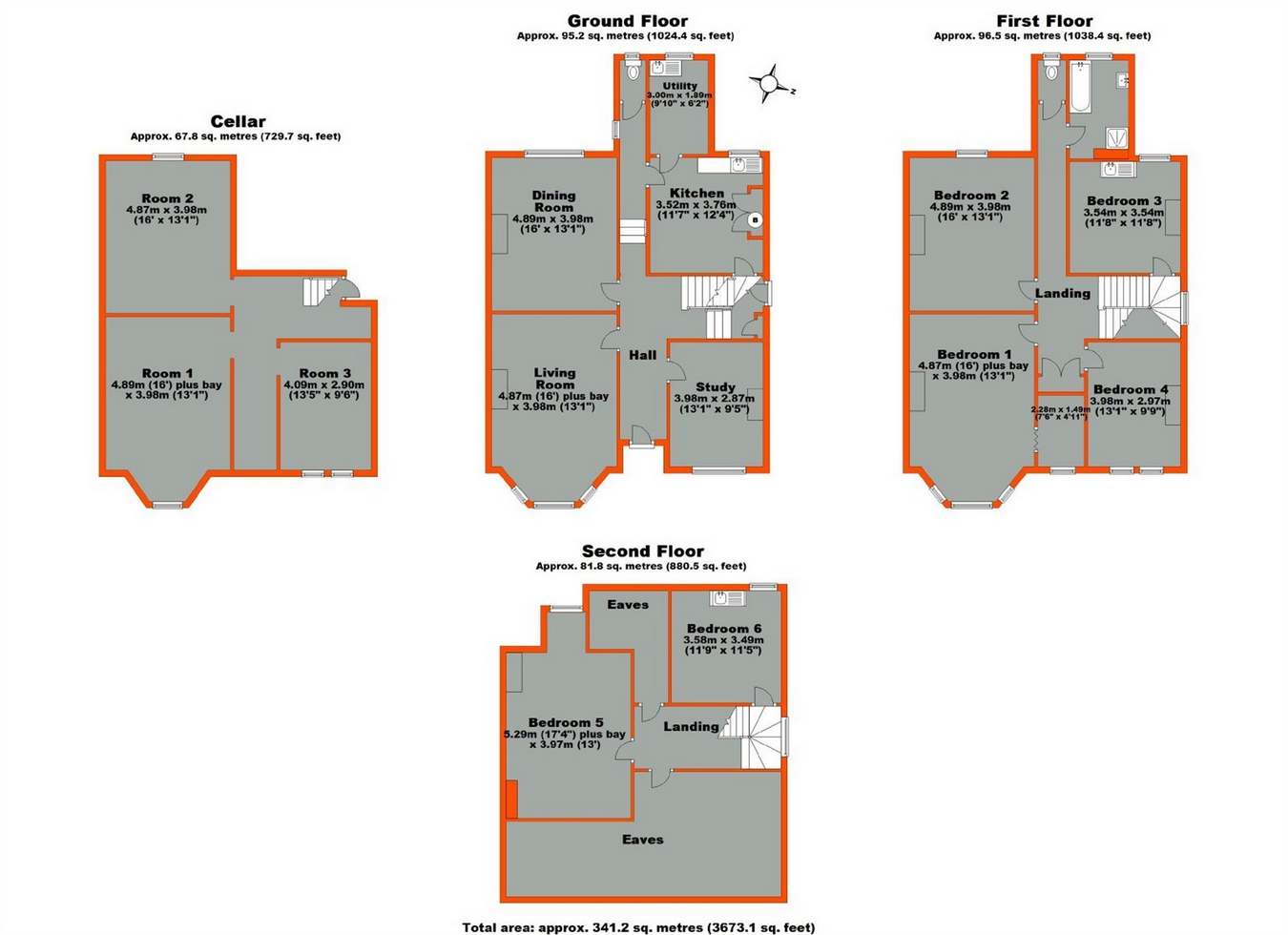 6 Bedrooms Semi-detached house for sale in Beckenham Road, Beckenham, Kent BR3