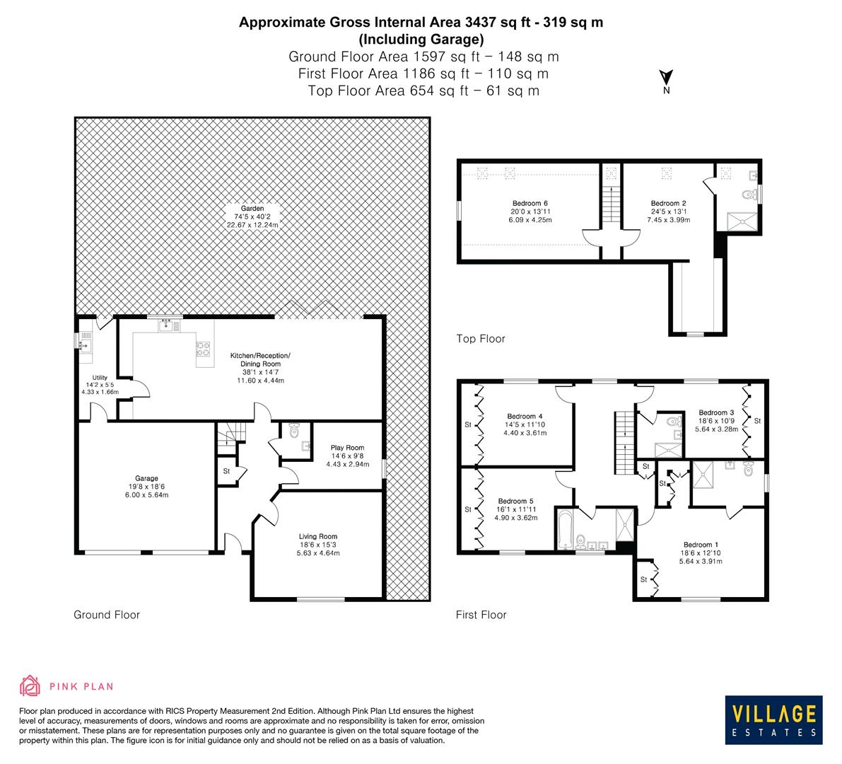 6, Canter Close, Aldenham floorplan