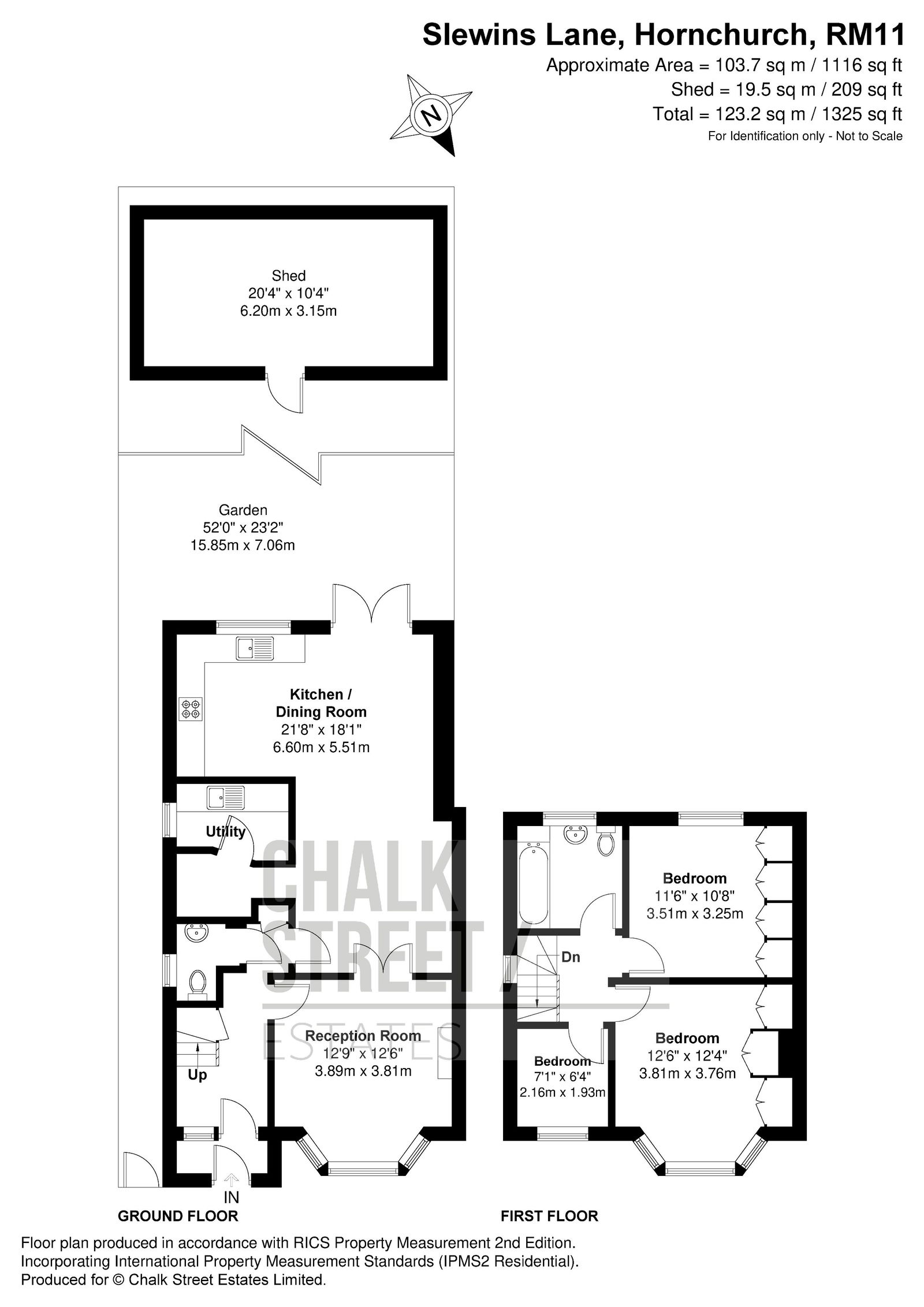 156, Slewins Lane, Hornchurch floorplan