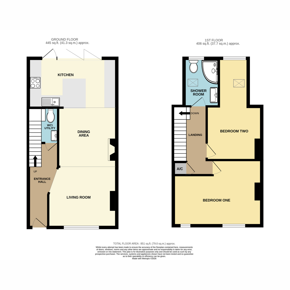 48, Greatwood Terrace, Exeter floorplan
