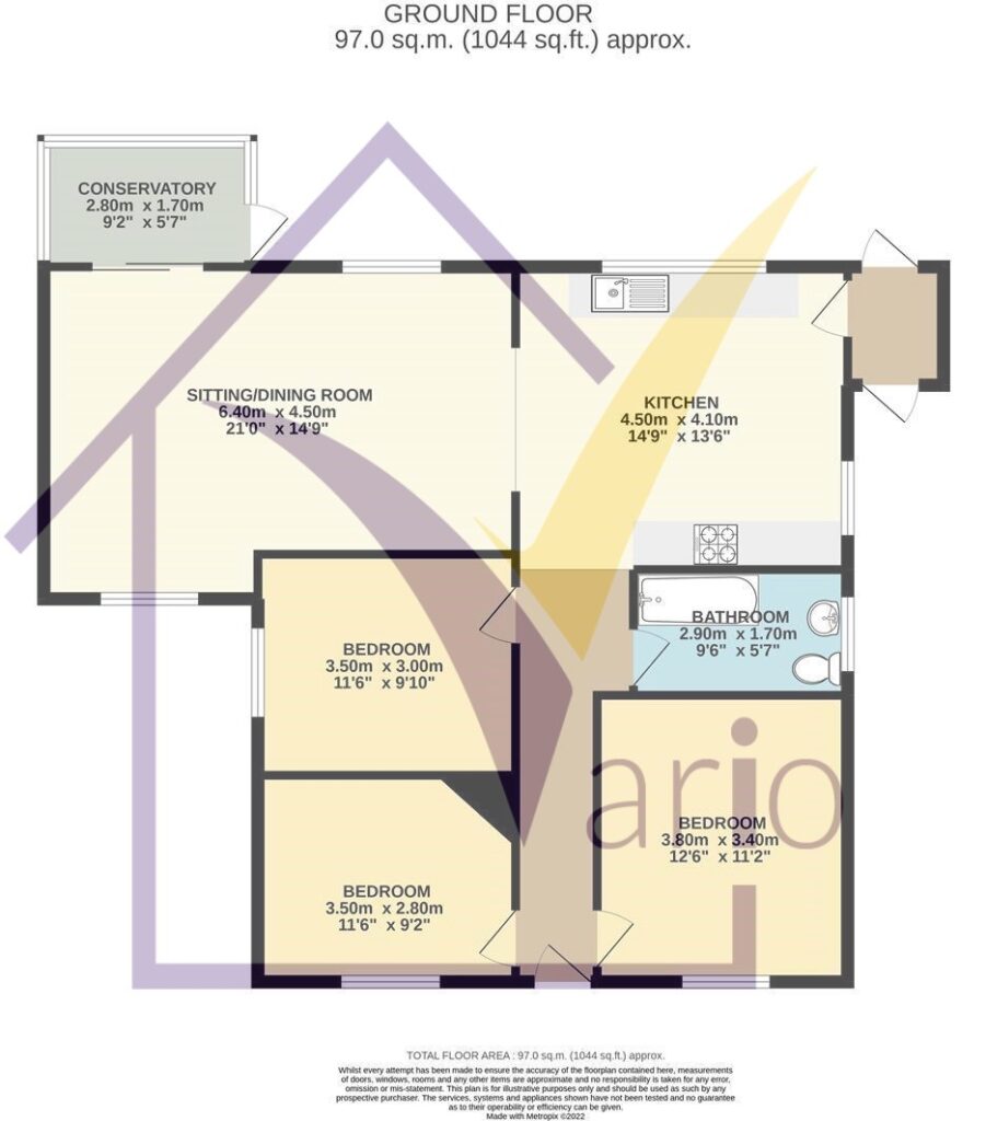 24, Stanley Avenue, Norwich floorplan
