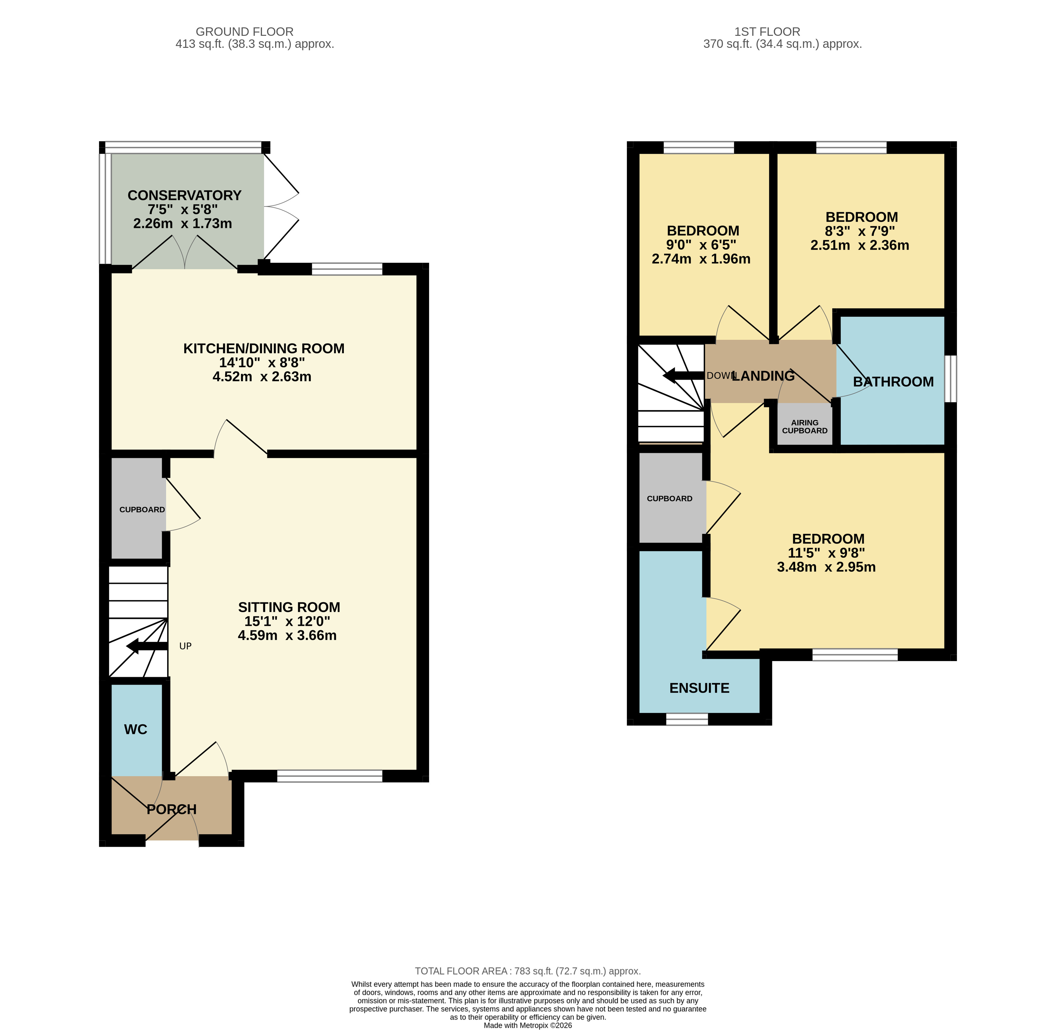 24, Vienna Grove, Milton Keynes floorplan