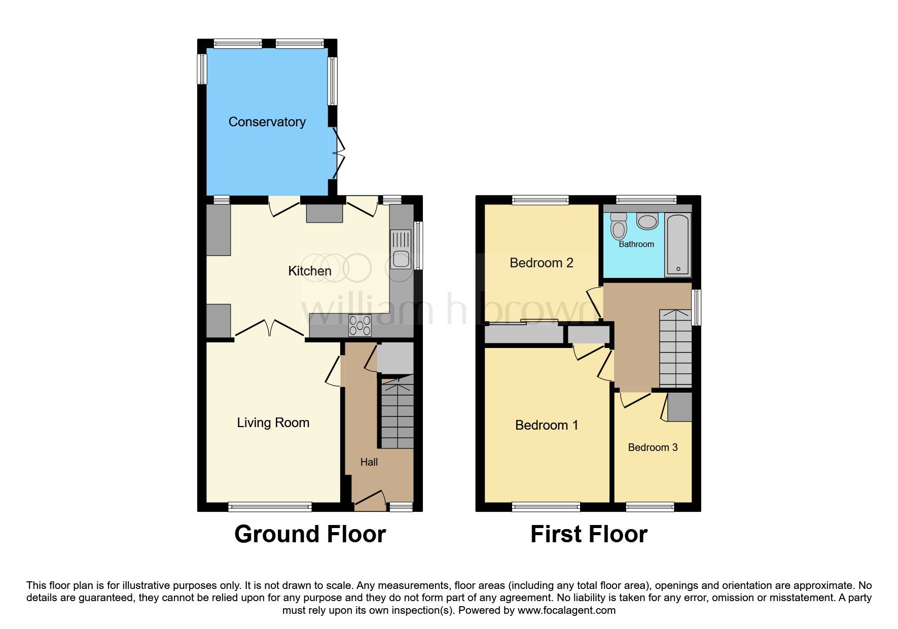 31, Steinbeck Road, Nottingham floorplan