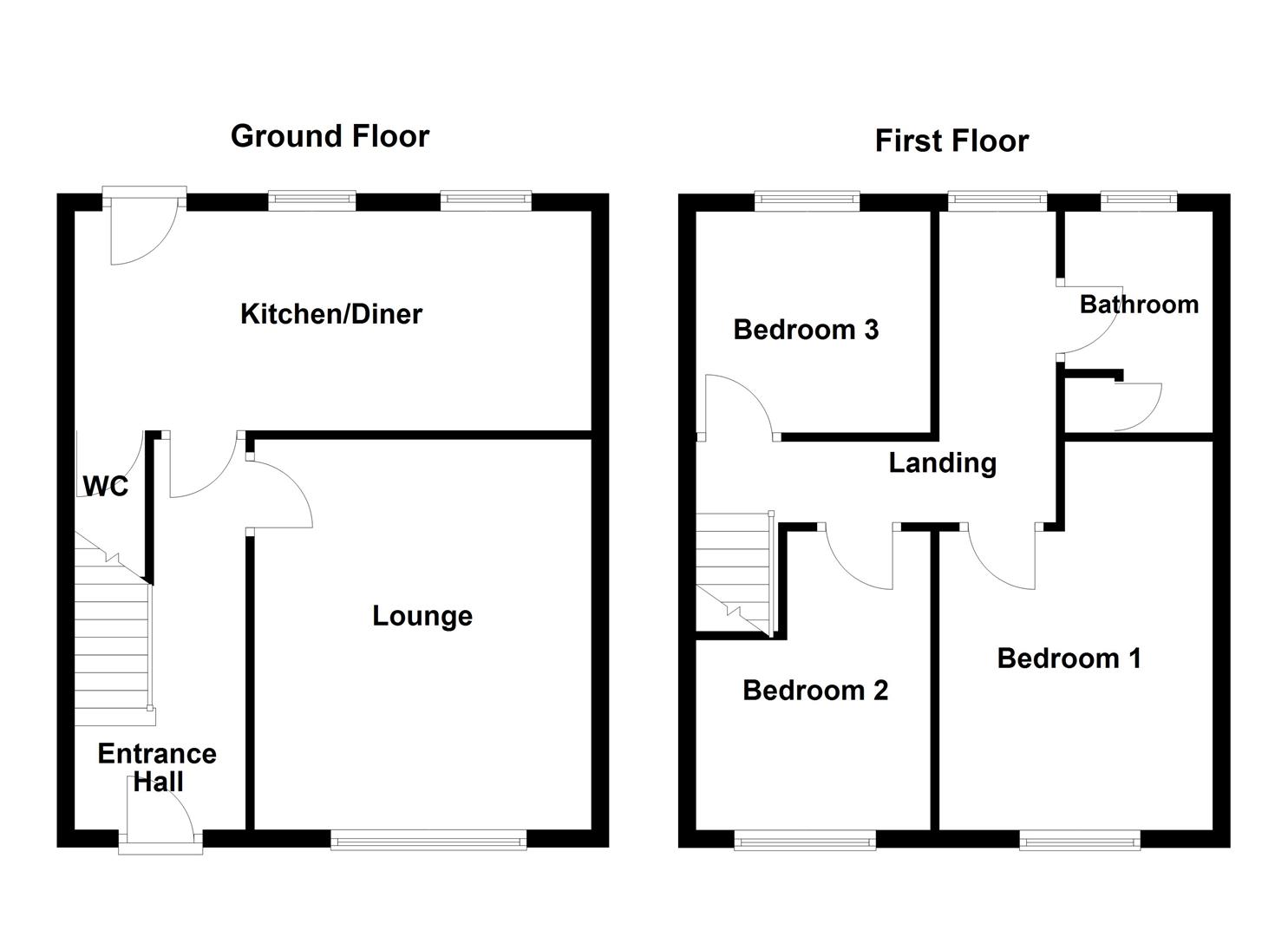 14, Camroyd Street, Dewsbury floorplan