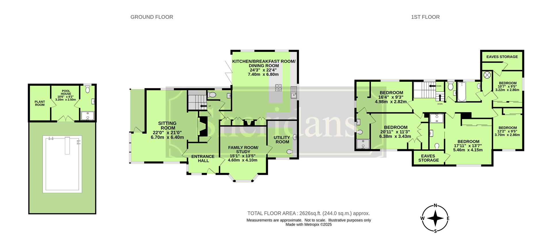 Braehead, Northgate Avenue, Bury St. Edmunds floorplan
