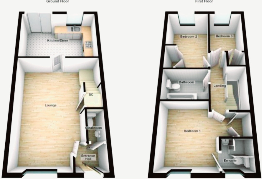 33, Stevenage floorplan
