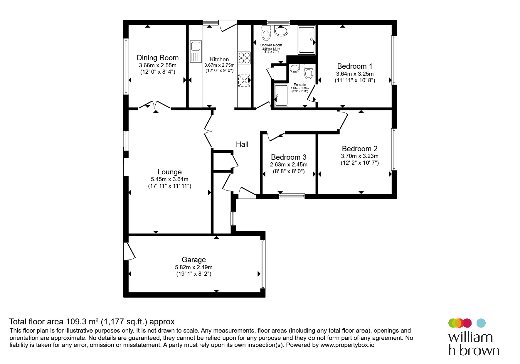 42, Meadowfield Road, Doncaster floorplan