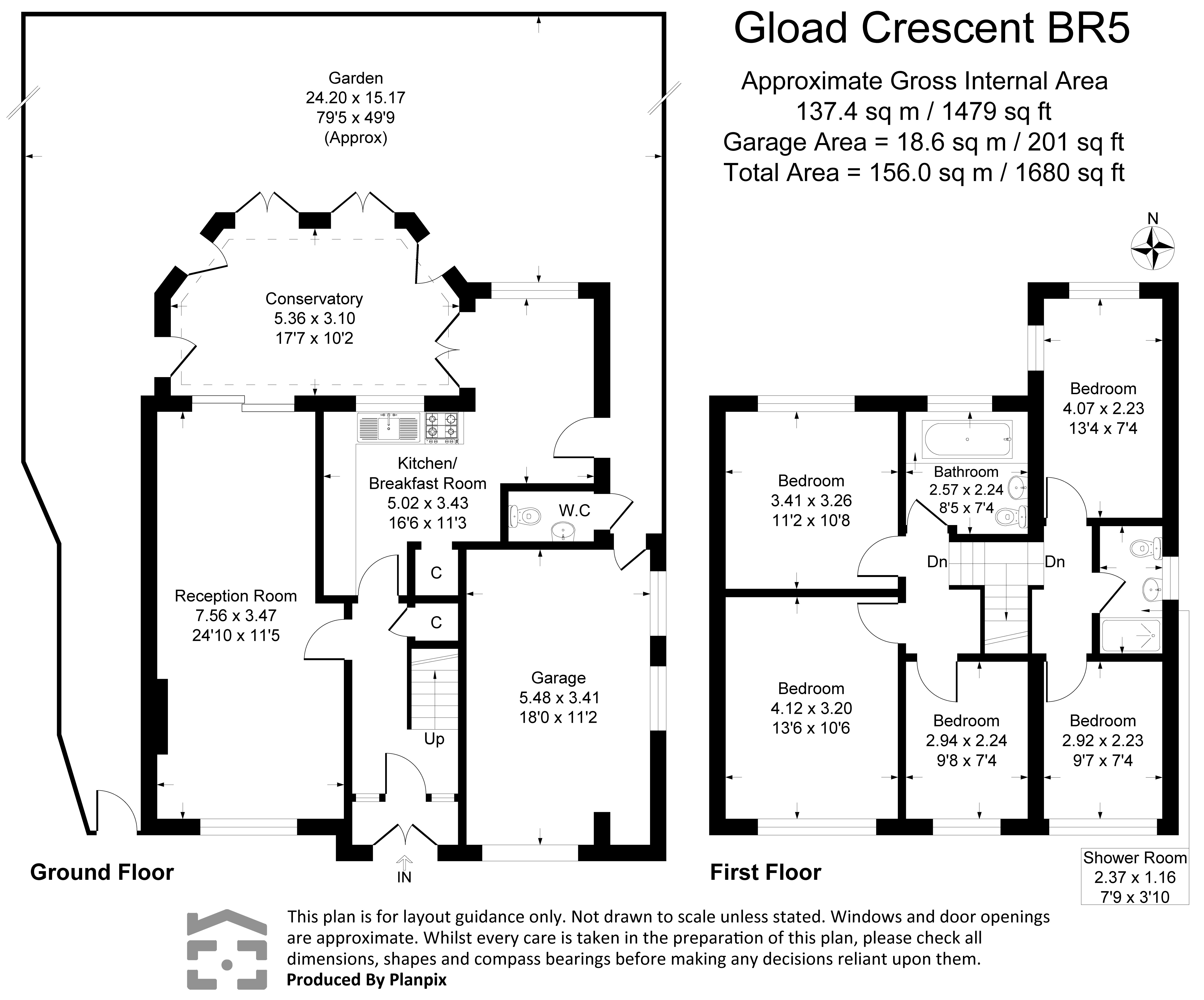 Gload Crescent, Kent floorplan