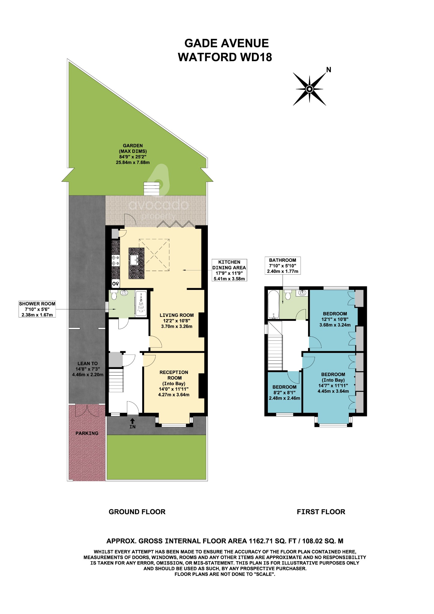 80, Gade Avenue, Watford floorplan
