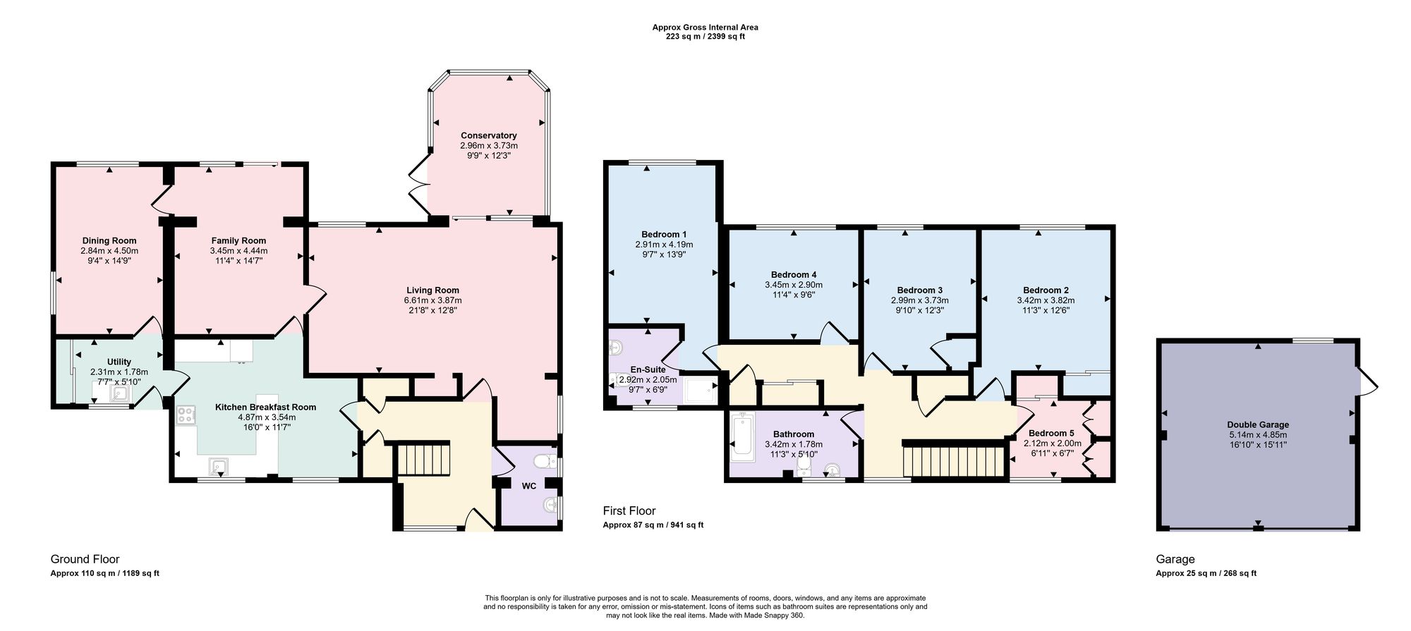 6 Chestnut Rise, Southampton floorplan