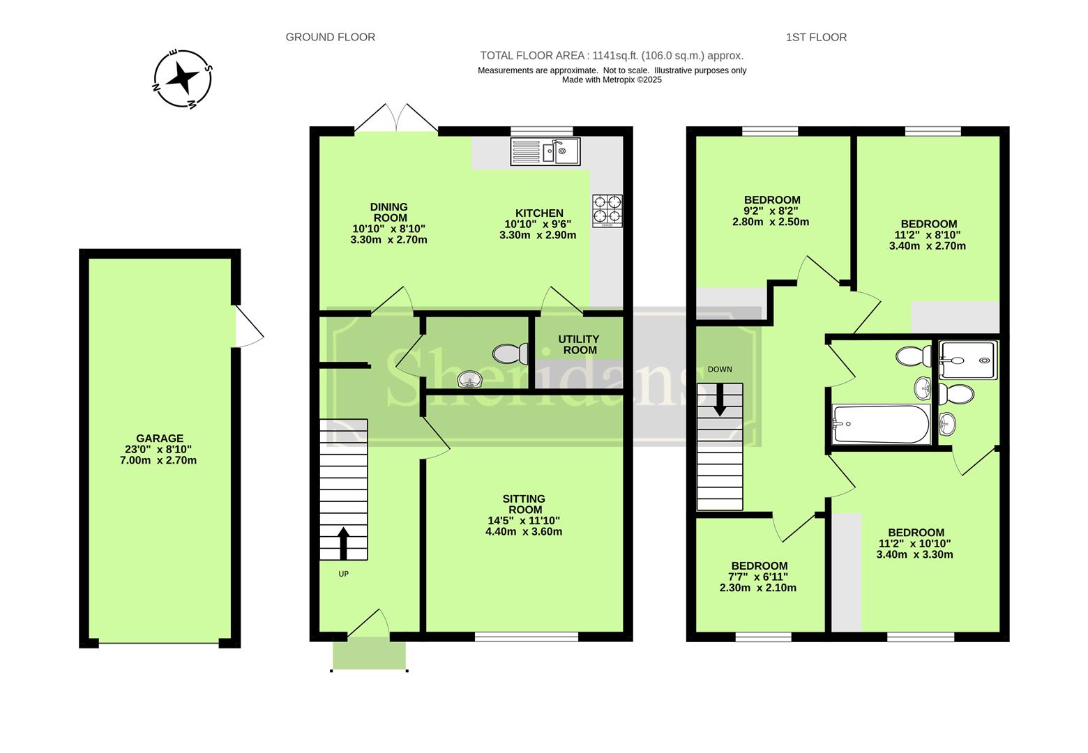 66, Hall Lane, Bury St. Edmunds floorplan
