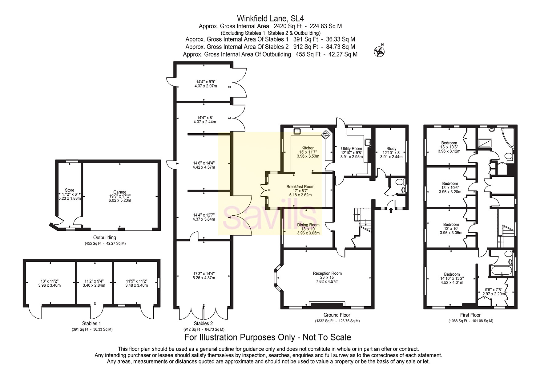 Winkfield Plain House,, Winkfield Lane, Windsor floorplan