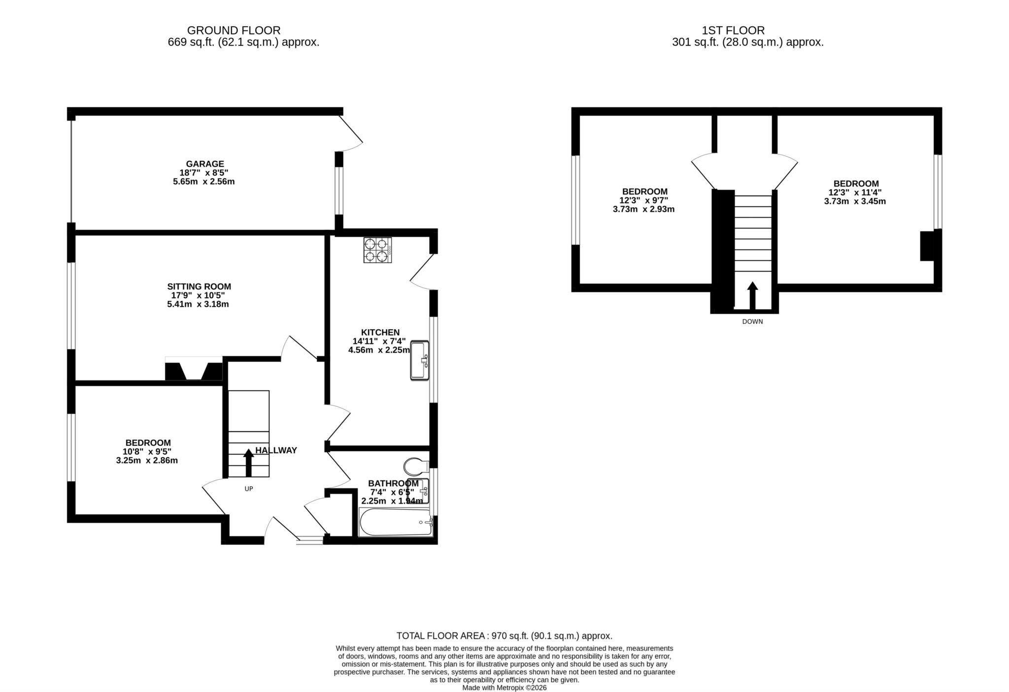 2, Ranworth Road, Norwich floorplan