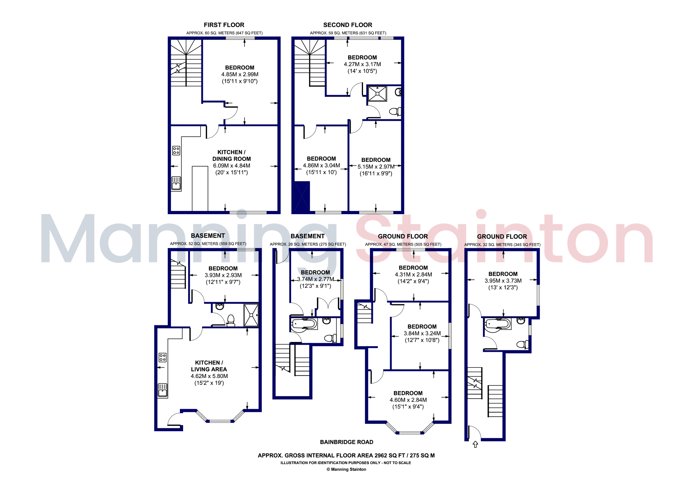 Bainbrigge Road, West Yorkshire floorplan