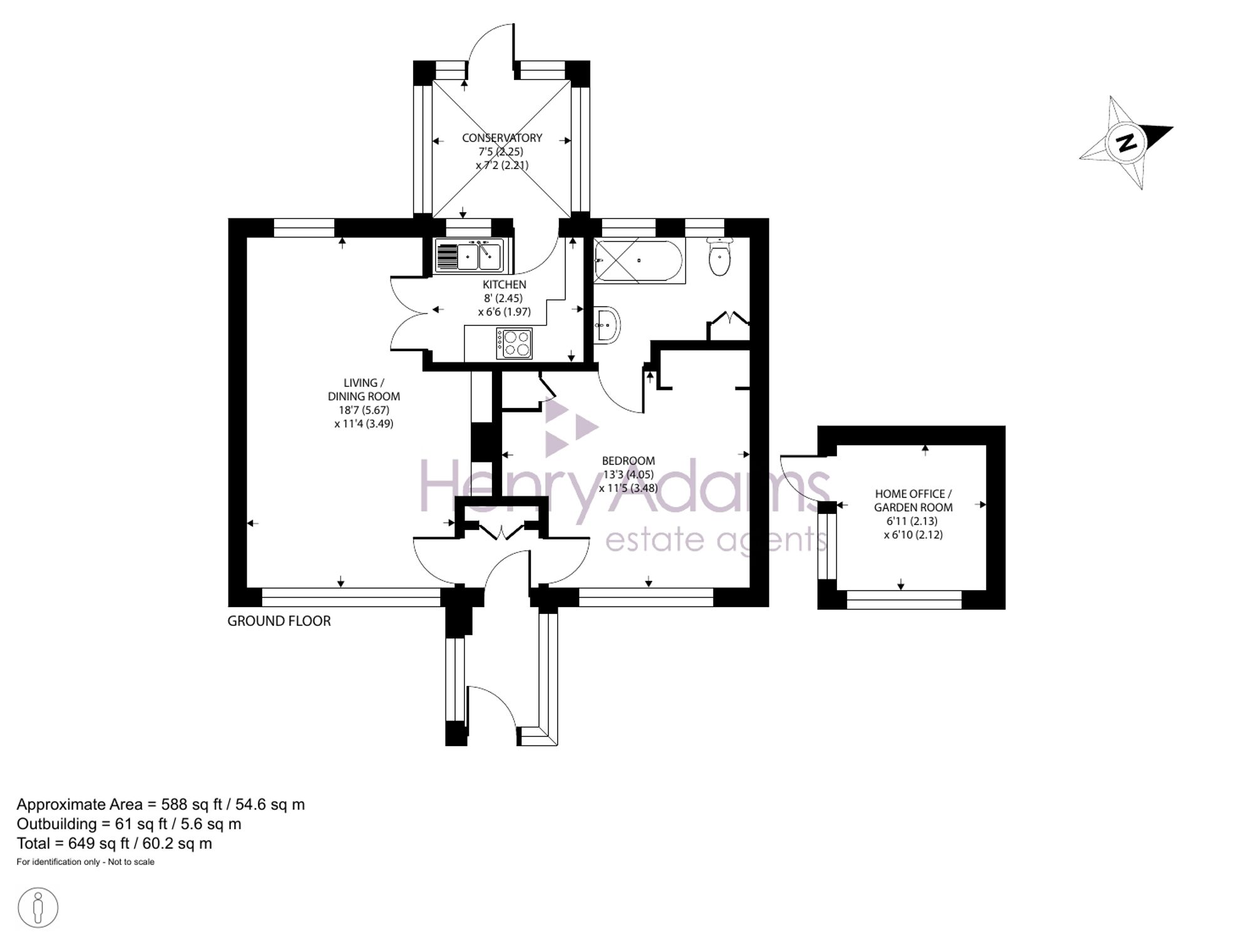2 Turner Way, Chichester floorplan