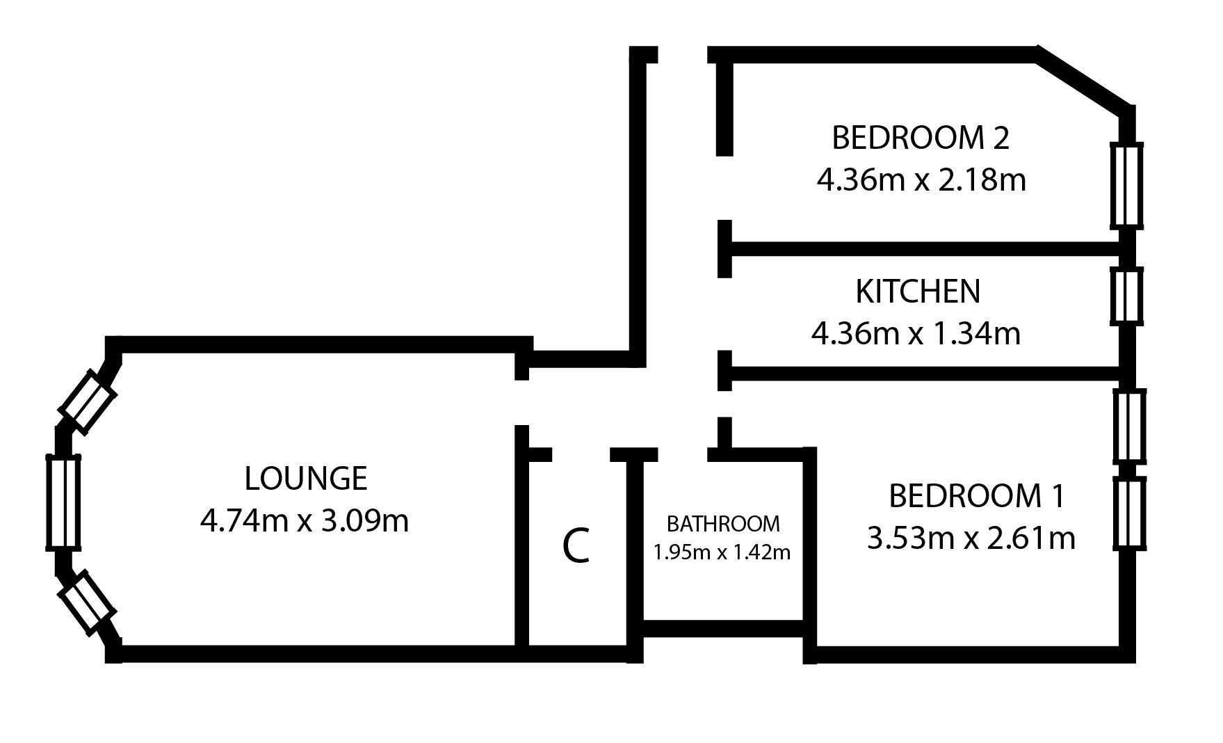 2 Bedrooms Flat for sale in 3/1, 11 Braeside Street, North Kelvinside, Glasgow G20