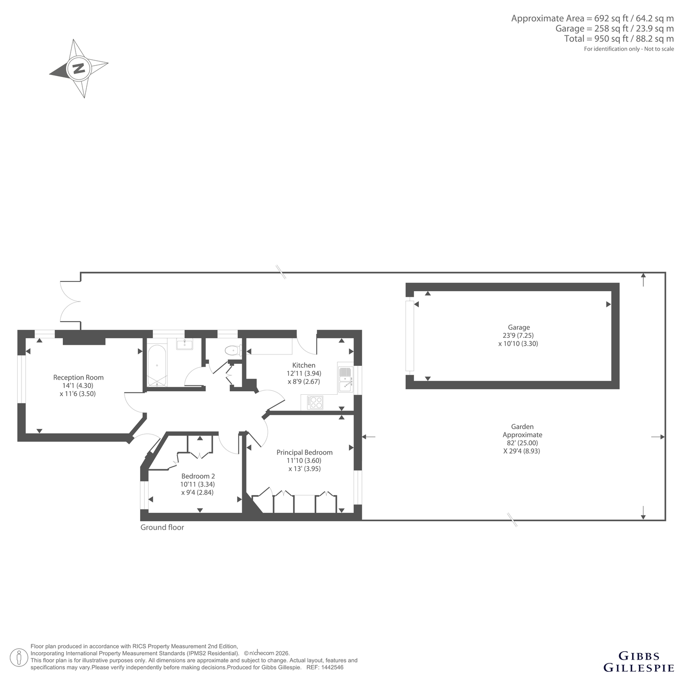 35, Eastern Avenue, Middlesex floorplan