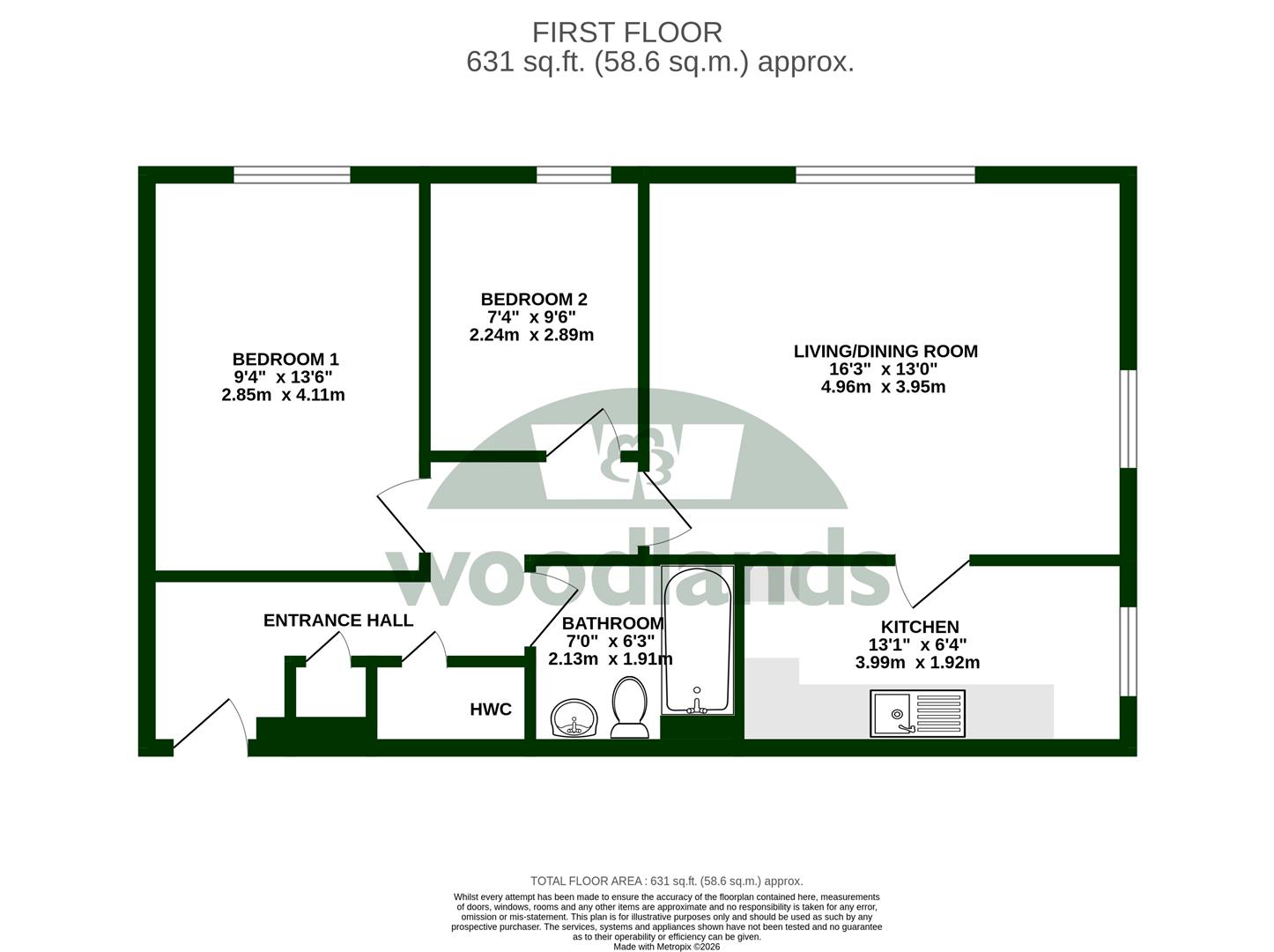 Arrancourt, Gilligan Close, Horsham floorplan