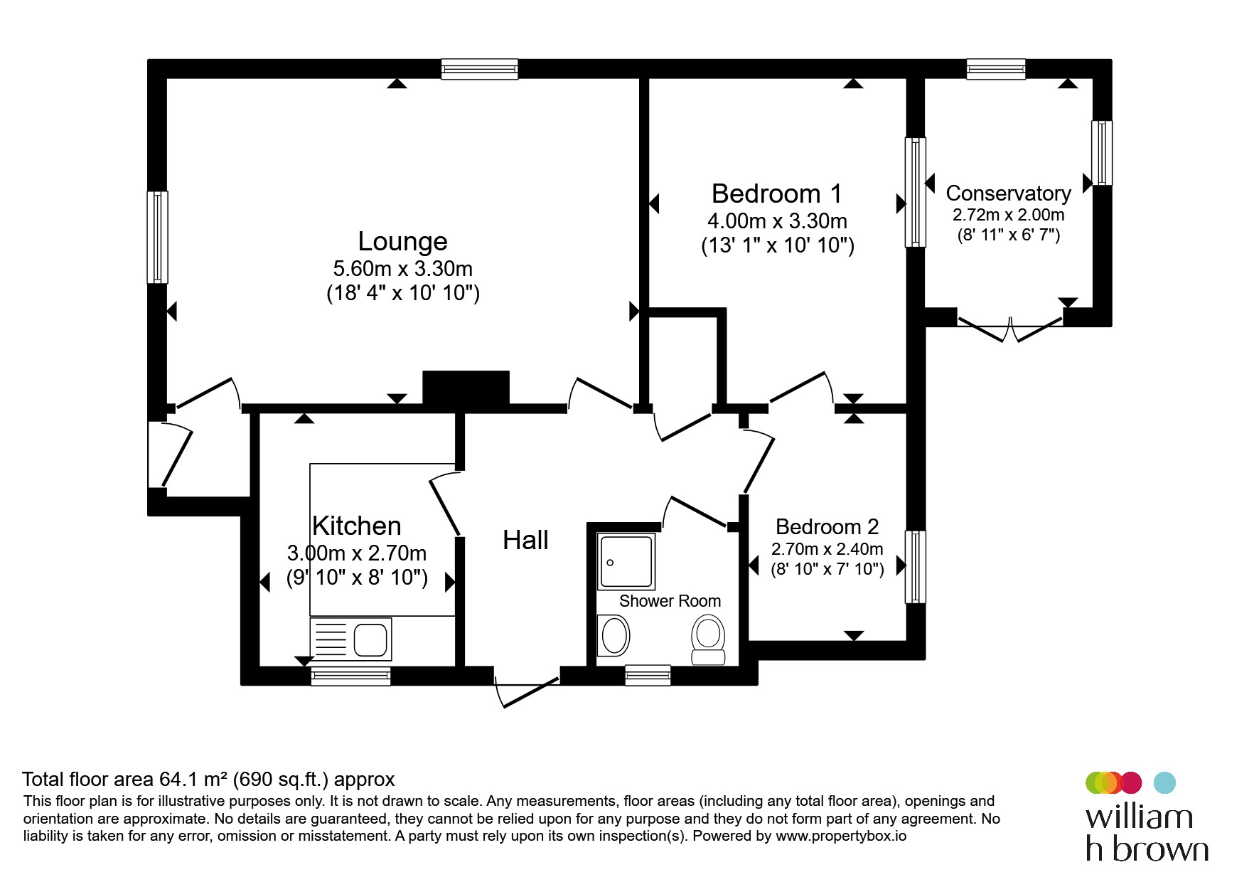 32, Swallow Drive, Brandon floorplan