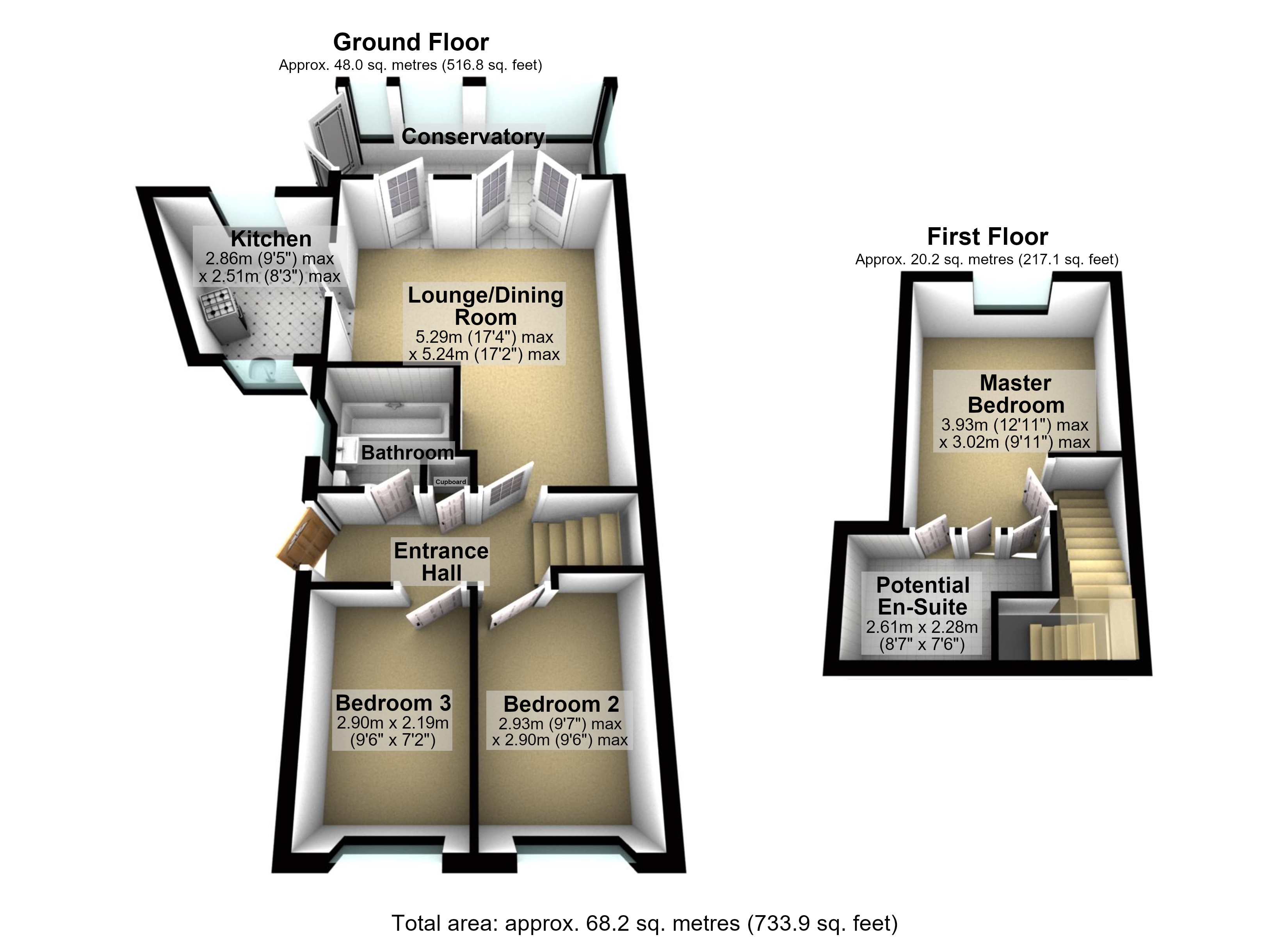 14, Acorn Close, Suffolk floorplan