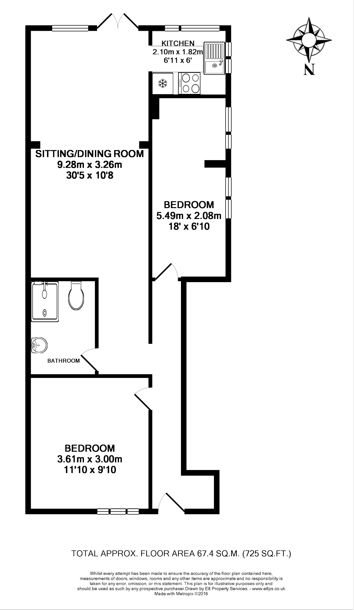 96a, Morrell Avenue, Oxford floorplan