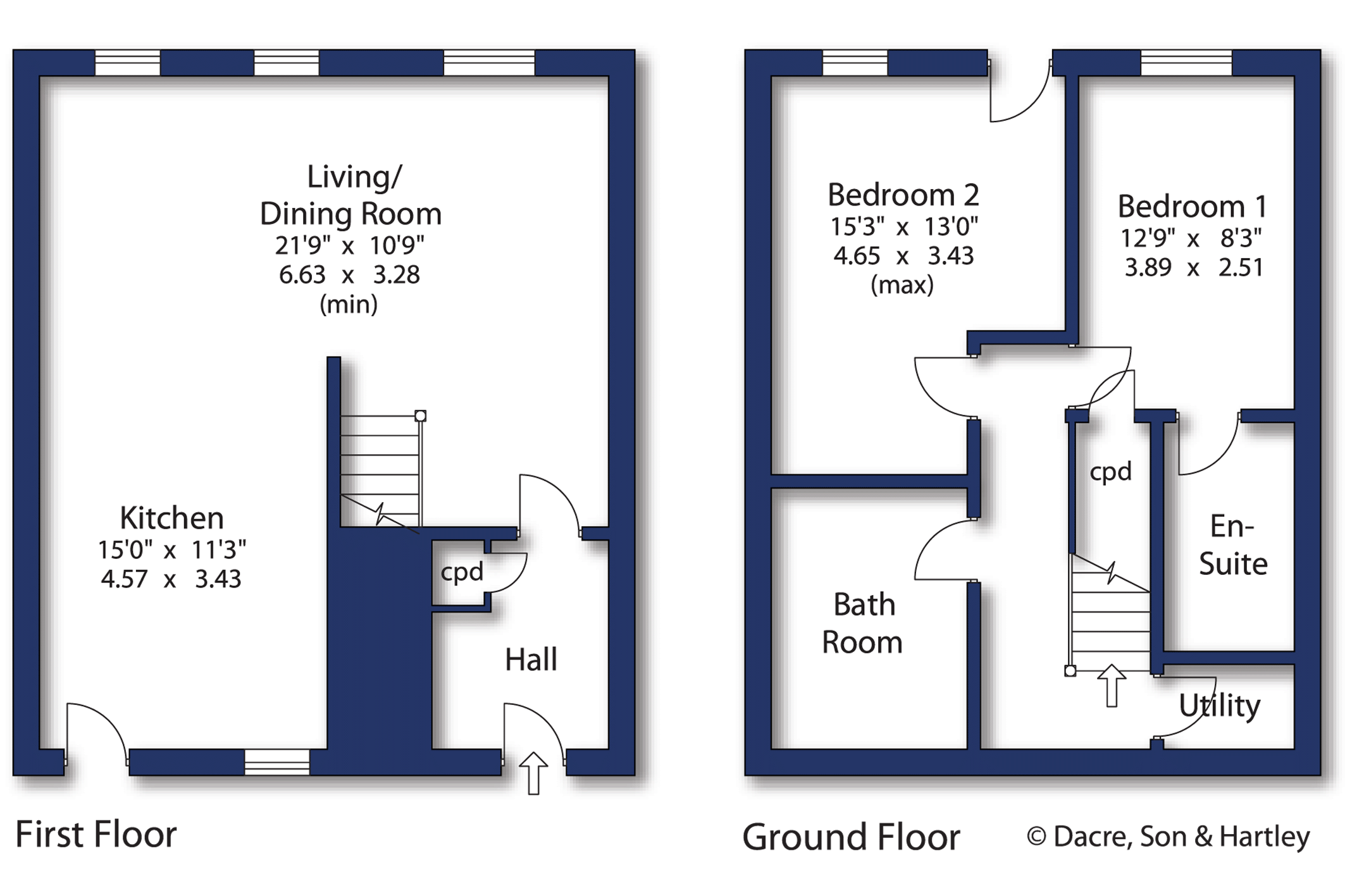 9, Riverside Walk, Skipton floorplan