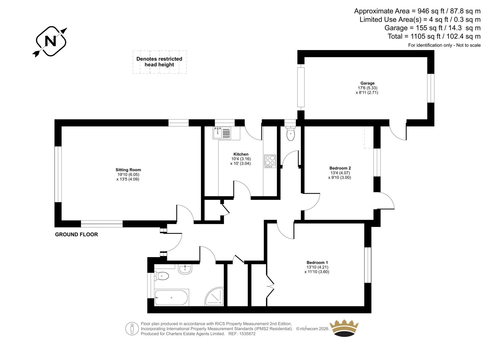Findon Road, West Sussex floorplan