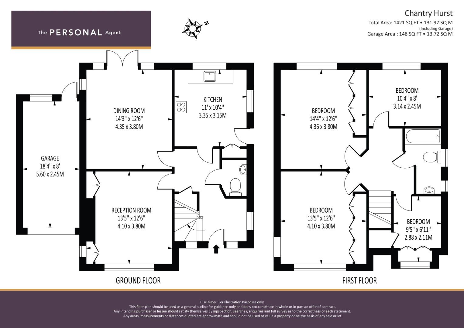 16, Chantry Hurst, Epsom floorplan