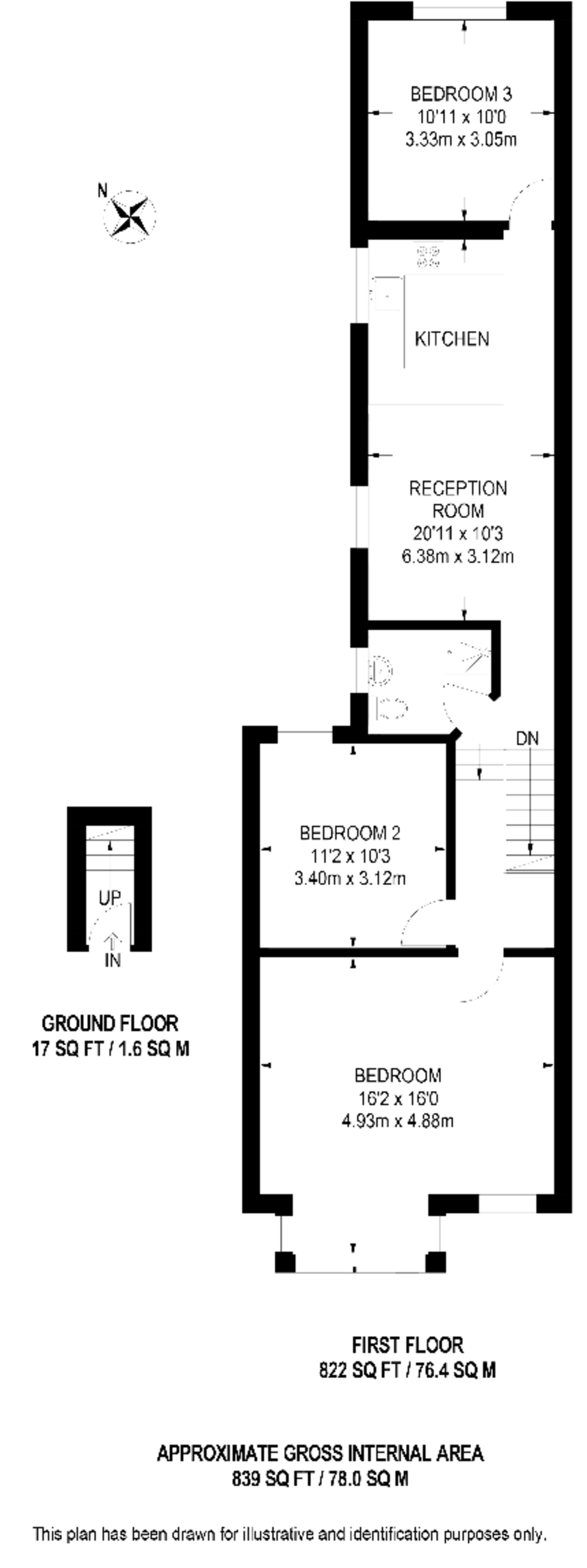 Shrewsbury Road, Forest Gate floorplan