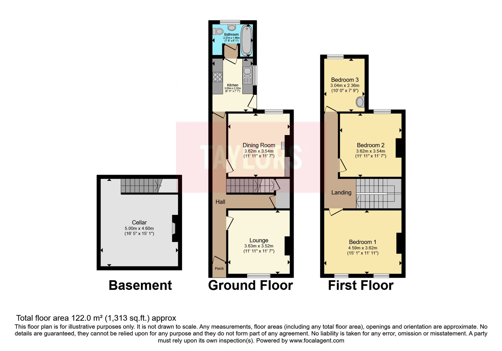 54, Stratton Road, Gloucestershire floorplan