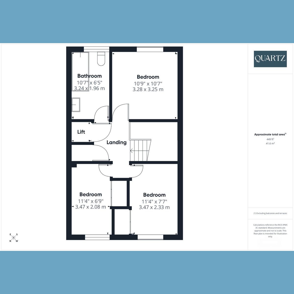 12a The Boltons, Portarlington Close, Bournemouth floorplan