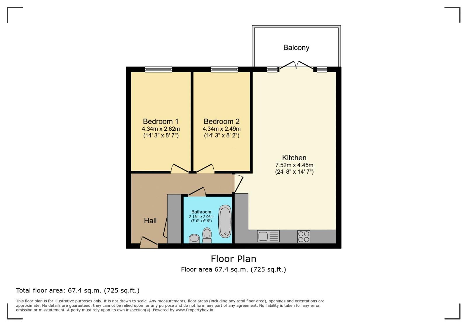 Bessemer Road, Welwyn Garden City floorplan