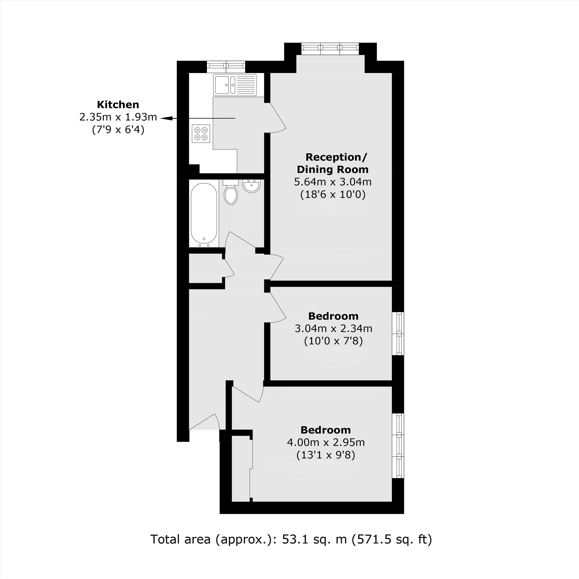131, Franklin Way, Croydon floorplan
