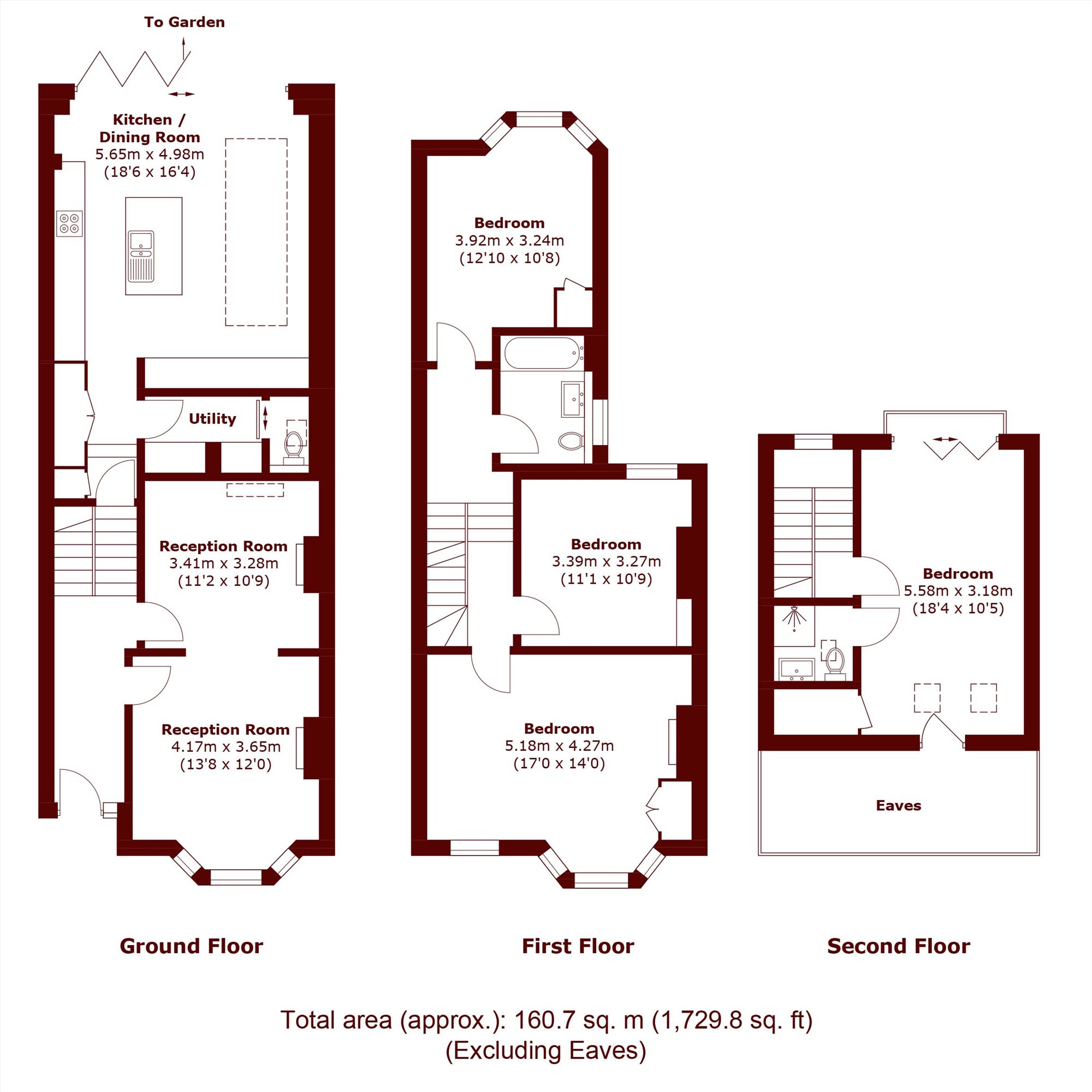 122, Kinveachy Gardens, London floorplan